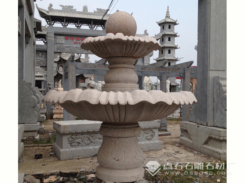 風水球噴泉 雙層跌水噴泉