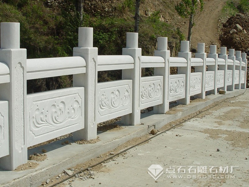 漢白玉欄桿 橋欄板