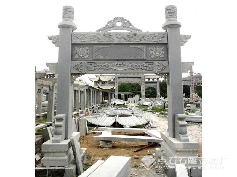 單門青石石牌坊