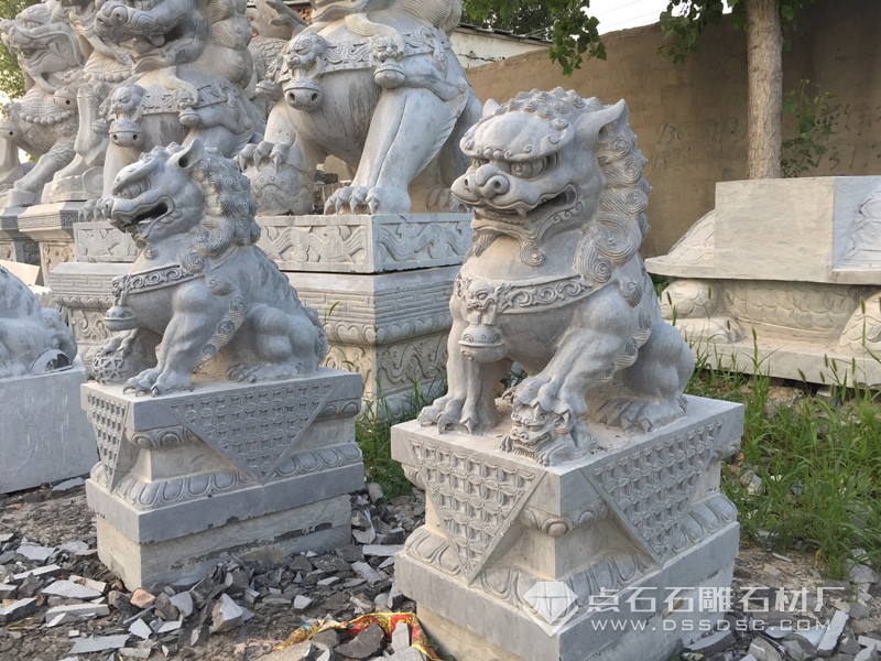 石雕獅子 青石獅子