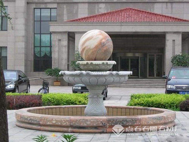 風水球 跌水噴泉