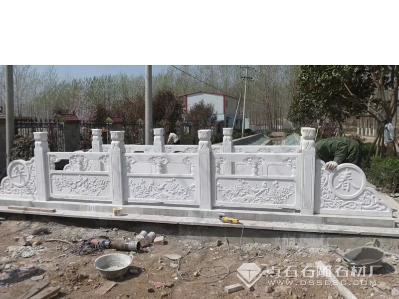 漢白玉欄桿 石雕欄桿