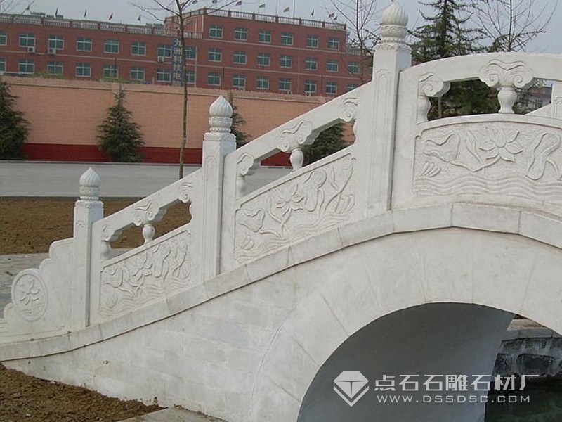 漢白玉欄桿 拱橋欄桿