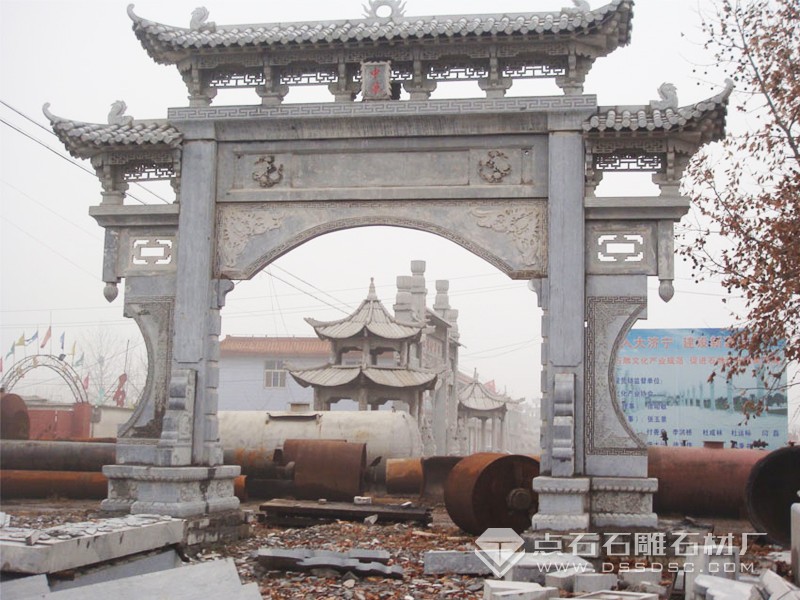 單門青石石牌坊