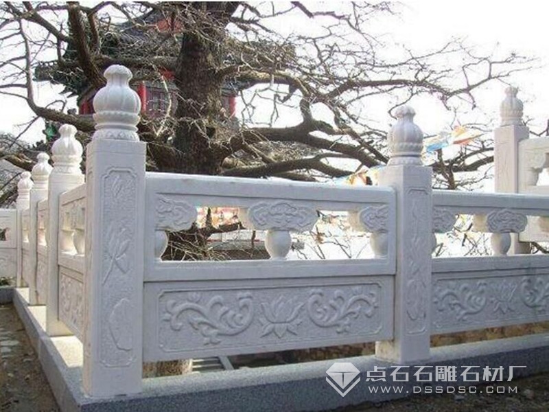 漢白玉欄桿 花園欄桿