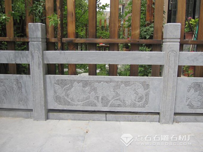 青石欄桿 線雕欄桿