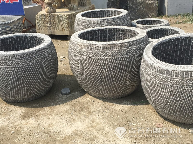 石缸 手工鏨道石缸