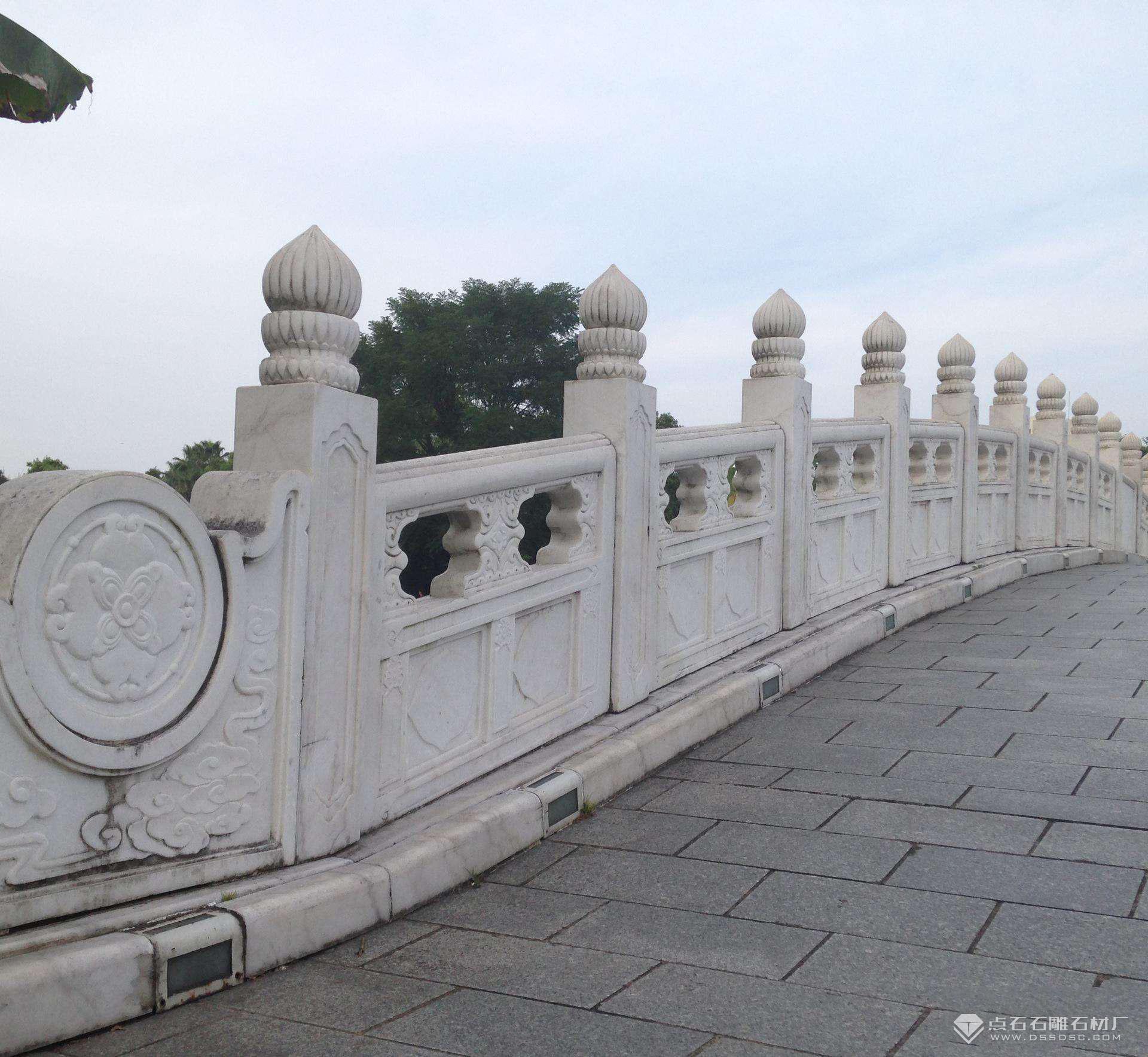 漢白玉石欄桿 漢白玉石欄桿