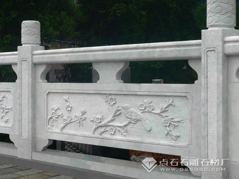 漢白玉石雕欄桿