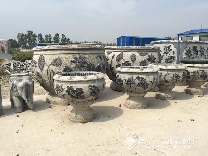 石雕魚缸 石雕魚缸