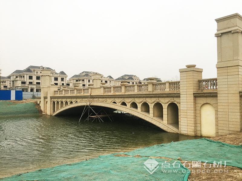 黃金麻歐式橋梁石材裝飾