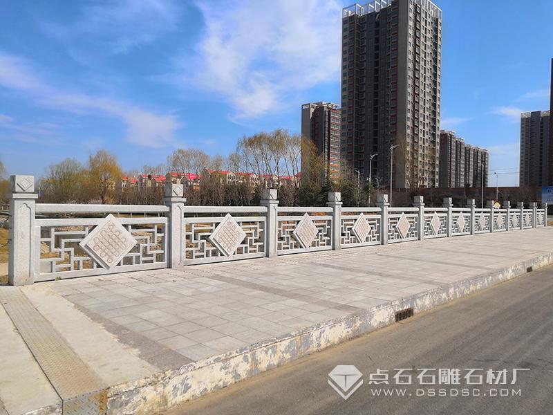 鏤空花崗巖石材欄桿橋梁裝飾
