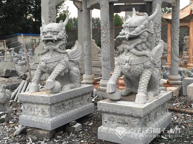 石雕麒麟 石雕麒麟