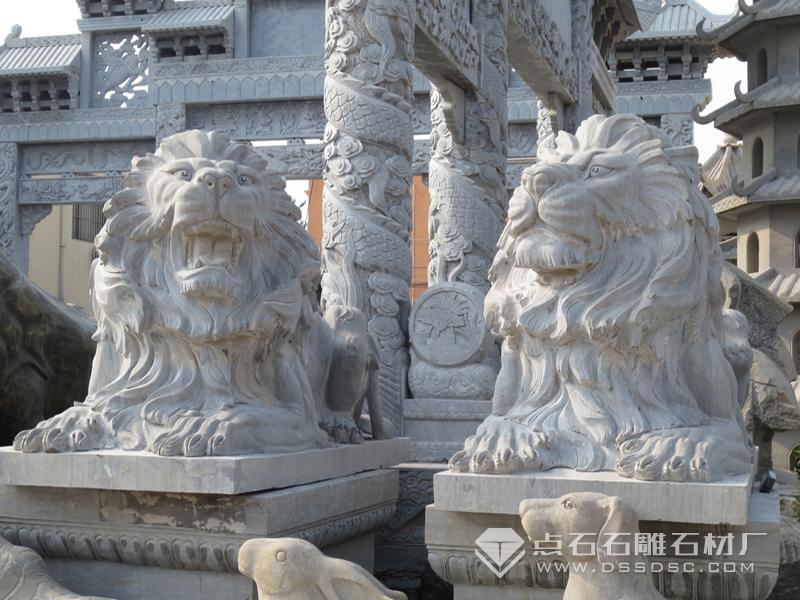 石雕獅子 石雕獅子